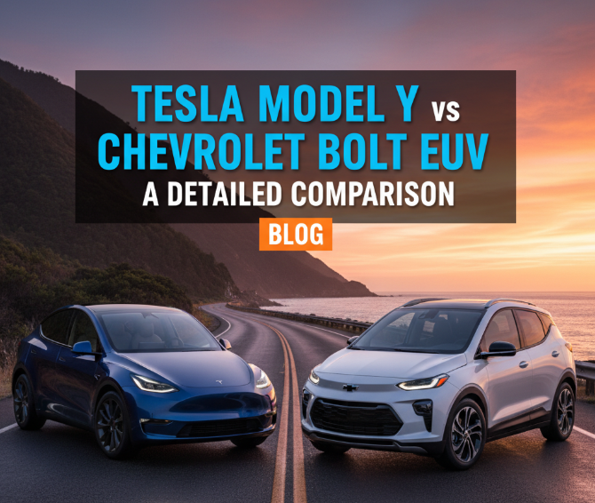 Tesla Model Y vs Chevrolet Bolt EUV: A Detailed Comparison