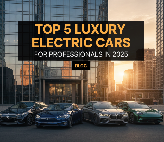 Top 5 Luxury Electric Cars for Professionals in 2025