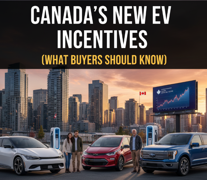 Canada’s New EV Incentives: What Buyers Should Know