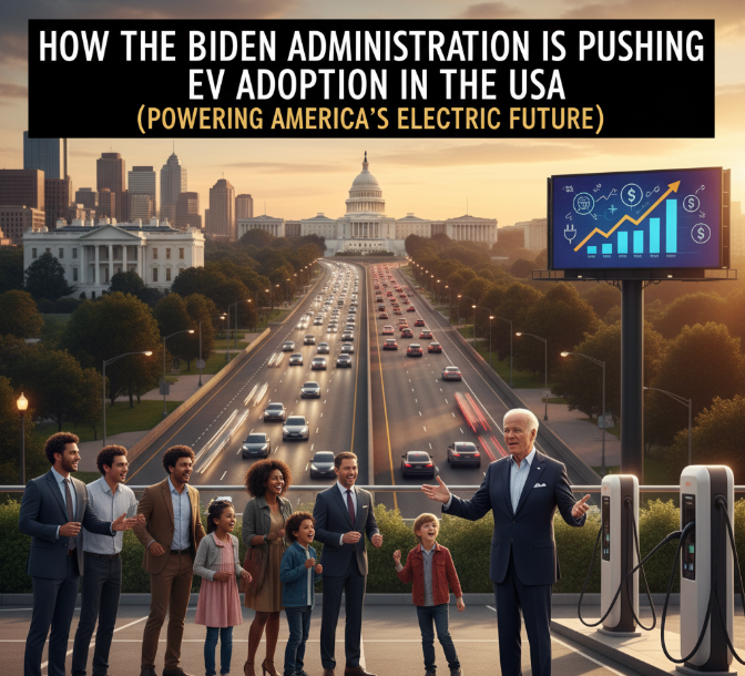 How the Biden Administration is Pushing EV Adoption in the USA