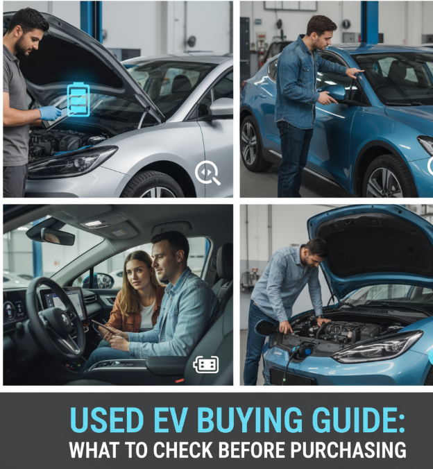 Used EV Buying Guide: What to Check Before Purchasing